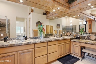 Fabulous single-level home by Toll Brothers (La Jolla - extended on Sanctuary Golf Course At WestWorld in Arizona - for sale on GolfHomes.com, golf home, golf lot