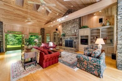 Very private golf course home in Highlands CC! Light filled on Highlands Country Club in North Carolina - for sale on GolfHomes.com, golf home, golf lot
