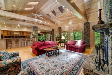Very private golf course home in Highlands CC! Light filled on Highlands Country Club in North Carolina - for sale on GolfHomes.com, golf home, golf lot