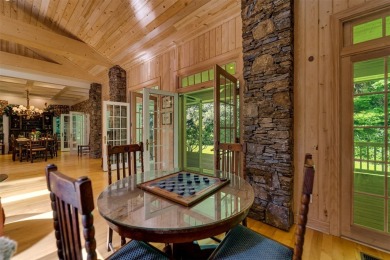 Very private golf course home in Highlands CC! Light filled on Highlands Country Club in North Carolina - for sale on GolfHomes.com, golf home, golf lot