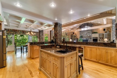 Very private golf course home in Highlands CC! Light filled on Highlands Country Club in North Carolina - for sale on GolfHomes.com, golf home, golf lot