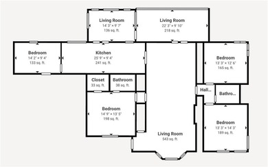 This completely remodeled 3-bedroom, 2-bath home offers modern on Bella Vista Country Club and Golf Course in Arkansas - for sale on GolfHomes.com, golf home, golf lot