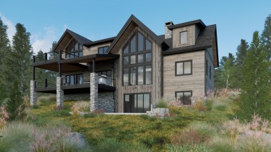 This exquisitely crafted 5 bedroom, 5.5 bath, 6,318 sq ft Iron on Iron Horse Golf Club in Montana - for sale on GolfHomes.com, golf home, golf lot