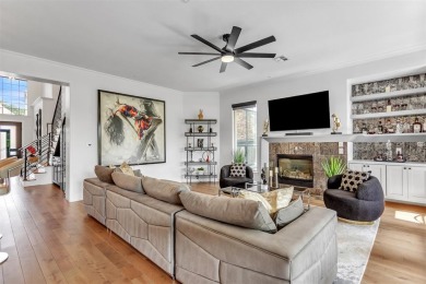 Stunning golf course retreat featuring 4 bedrooms, 3 and a half on The Clubs at Prestonwood in Texas - for sale on GolfHomes.com, golf home, golf lot