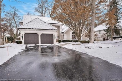 None finer to be found than this European inspired timeless on Pine Knob Golf Club - Hawk in Michigan - for sale on GolfHomes.com, golf home, golf lot