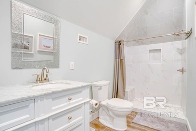 Exquisite Gold Fortified Coastal Retreat in Fort Morgan's on Kiva Dunes Golf Club in Alabama - for sale on GolfHomes.com, golf home, golf lot