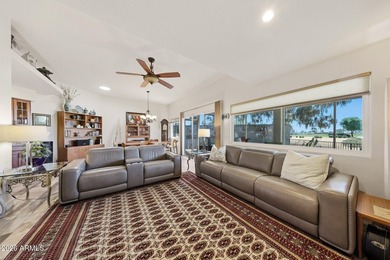 Step into this show stopping corner-lot Gemini home with on Sun City Riverview Golf Course in Arizona - for sale on GolfHomes.com, golf home, golf lot