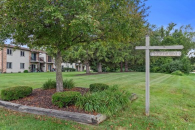 Introducing this charming first floor, end unit condo with a on BlackStone Creek Golf Club in Wisconsin - for sale on GolfHomes.com, golf home, golf lot