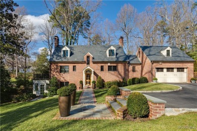 This charming brick and slate English Revival home has on Country Club of VA - Westhampton in Virginia - for sale on GolfHomes.com, golf home, golf lot