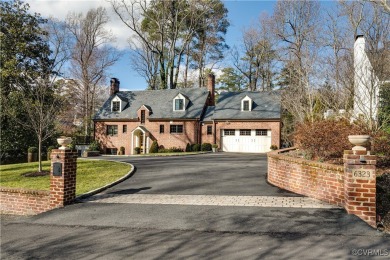 This charming brick and slate English Revival home has on Country Club of VA - Westhampton in Virginia - for sale on GolfHomes.com, golf home, golf lot