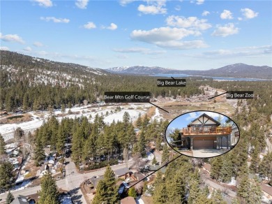This Moonridge custom designed home truly has the ideal location on Big Bear Mountain Ski and Golf Resort in California - for sale on GolfHomes.com, golf home, golf lot