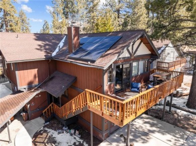 This Moonridge custom designed home truly has the ideal location on Big Bear Mountain Ski and Golf Resort in California - for sale on GolfHomes.com, golf home, golf lot