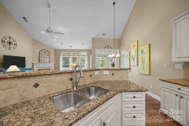 Beautiful 4 bed, 3 1/2 bath townhome with impressive 2 story on Skybrook Golf Club in North Carolina - for sale on GolfHomes.com, golf home, golf lot