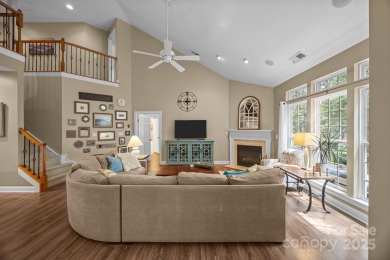 Beautiful 4 bed, 3 1/2 bath townhome with impressive 2 story on Skybrook Golf Club in North Carolina - for sale on GolfHomes.com, golf home, golf lot