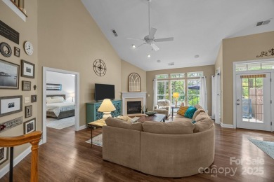 Beautiful 4 bed, 3 1/2 bath townhome with impressive 2 story on Skybrook Golf Club in North Carolina - for sale on GolfHomes.com, golf home, golf lot