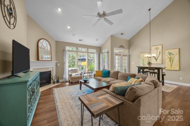 Beautiful 4 bed, 3 1/2 bath townhome with impressive 2 story on Skybrook Golf Club in North Carolina - for sale on GolfHomes.com, golf home, golf lot