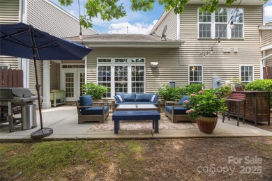 Beautiful 4 bed, 3 1/2 bath townhome with impressive 2 story on Skybrook Golf Club in North Carolina - for sale on GolfHomes.com, golf home, golf lot