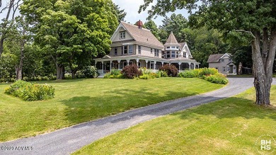 Logan's Bower is a meticulously restored Victorian home with a on Tupper Lake Country Club in New York - for sale on GolfHomes.com, golf home, golf lot