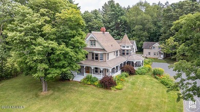 Logan's Bower is a meticulously restored Victorian home with a on Tupper Lake Country Club in New York - for sale on GolfHomes.com, golf home, golf lot