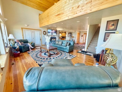 Beautiful custom cabin adjacent to Bear Lake West Golf Course on Bear Lake West Golf and Country Club in Idaho - for sale on GolfHomes.com, golf home, golf lot