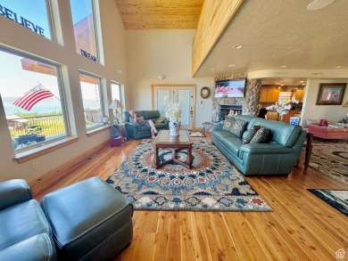 Beautiful custom cabin adjacent to Bear Lake West Golf Course on Bear Lake West Golf and Country Club in Idaho - for sale on GolfHomes.com, golf home, golf lot