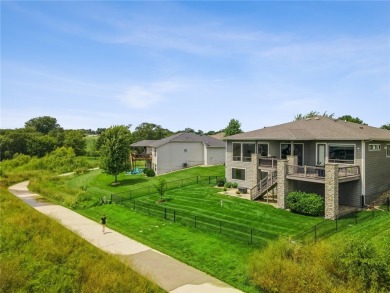 Stunning and spacious this previous Home Show ranch home sits on on Sugar Creek Golf Course in Iowa - for sale on GolfHomes.com, golf home, golf lot