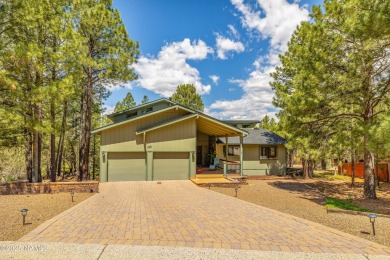 This one-of-a-kind custom home in Flagstaff's Continental on Continental Country Club in Arizona - for sale on GolfHomes.com, golf home, golf lot