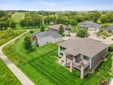 Stunning and spacious this previous Home Show ranch home sits on on Sugar Creek Golf Course in Iowa - for sale on GolfHomes.com, golf home, golf lot