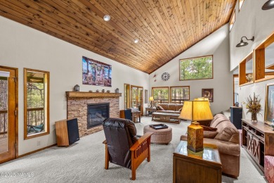 This one-of-a-kind custom home in Flagstaff's Continental on Continental Country Club in Arizona - for sale on GolfHomes.com, golf home, golf lot