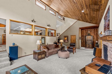 This one-of-a-kind custom home in Flagstaff's Continental on Continental Country Club in Arizona - for sale on GolfHomes.com, golf home, golf lot