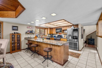 This one-of-a-kind custom home in Flagstaff's Continental on Continental Country Club in Arizona - for sale on GolfHomes.com, golf home, golf lot