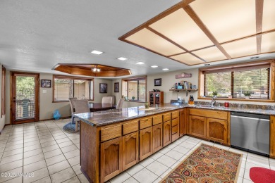 This one-of-a-kind custom home in Flagstaff's Continental on Continental Country Club in Arizona - for sale on GolfHomes.com, golf home, golf lot
