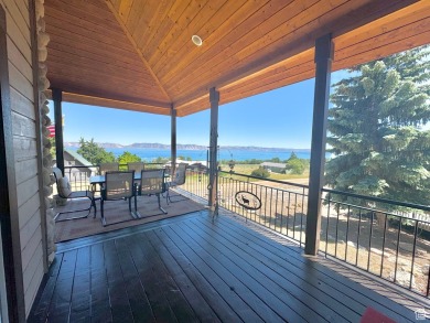 Beautiful custom cabin adjacent to Bear Lake West Golf Course on Bear Lake West Golf and Country Club in Idaho - for sale on GolfHomes.com, golf home, golf lot