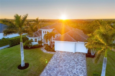 Set amidst private preserve and golf views, this better-than-new on Royal Tee Country Club in Florida - for sale on GolfHomes.com, golf home, golf lot