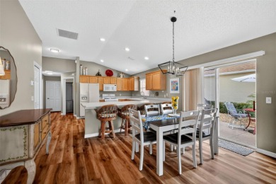 TURNKEY 3/2 FOXGLOVE COURTYARD VILLA with GOLF FRONT VIEWS, SWIM on The Links of Spruce Creek in Florida - for sale on GolfHomes.com, golf home, golf lot