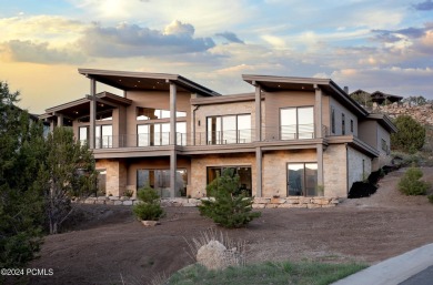 Welcome to the epitome of contemporary mountain living at Red on Red Ledges Golf Club in Utah - for sale on GolfHomes.com, golf home, golf lot