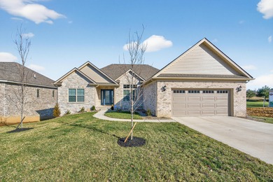 This stunning, newly built ranch in ever popular Cherry Blossom on Cherry Blossom Golf and Country Club in Kentucky - for sale on GolfHomes.com, golf home, golf lot