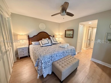 Spectacular golf course views define this upscale first-floor on Palmetto Dunes Golf Course and Resort in South Carolina - for sale on GolfHomes.com, golf home, golf lot