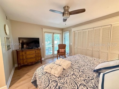 Spectacular golf course views define this upscale first-floor on Palmetto Dunes Golf Course and Resort in South Carolina - for sale on GolfHomes.com, golf home, golf lot