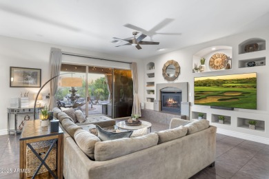 Stunning great room home in desirable McDowell Mountain Ranch on Sanctuary Golf Course At WestWorld in Arizona - for sale on GolfHomes.com, golf home, golf lot