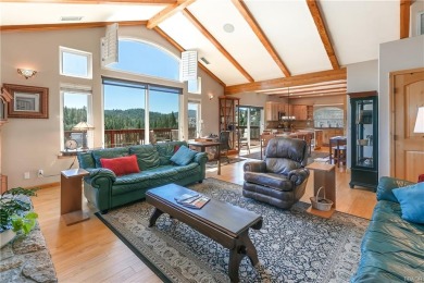 Lake Arrowhead View Lodge -- a beautifully maintained, log-sided on Lake Arrowhead Country Club in California - for sale on GolfHomes.com, golf home, golf lot
