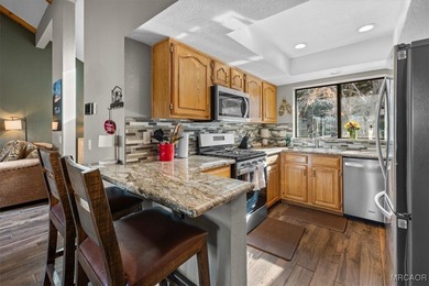 Stylishly updated townhome in Bear Meadows, ideally positioned on Big Bear Mountain Ski and Golf Resort in California - for sale on GolfHomes.com, golf home, golf lot