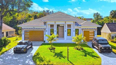 An exceptional, newly custom built property in a heart of Naples on Hole in the Wall Golf Club in Florida - for sale on GolfHomes.com, golf home, golf lot