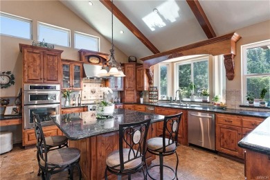 Discover luxury mountain living in this stunning 5-bedroom on Lake Arrowhead Country Club in California - for sale on GolfHomes.com, golf home, golf lot