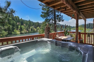 Discover luxury mountain living in this stunning 5-bedroom on Lake Arrowhead Country Club in California - for sale on GolfHomes.com, golf home, golf lot