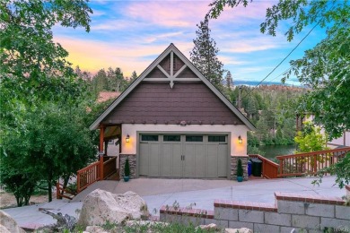 Discover luxury mountain living in this stunning 5-bedroom on Lake Arrowhead Country Club in California - for sale on GolfHomes.com, golf home, golf lot