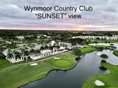 Imagine Sipping your Coffee Enjoying this Wide WATER/GOLF VIEW on Wynmoor Golf Course in Florida - for sale on GolfHomes.com, golf home, golf lot