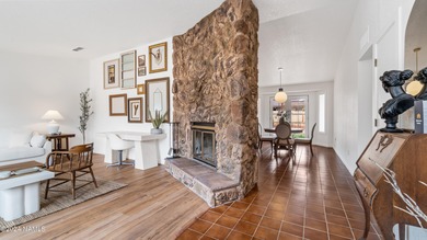 Welcome home to this TURNKEY bright and sunny home situated in on Oakcreek Country Club in Arizona - for sale on GolfHomes.com, golf home, golf lot