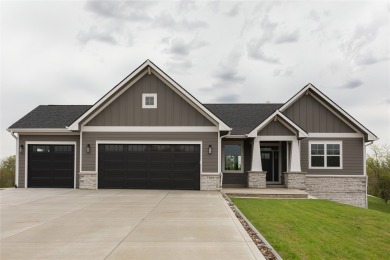 Quality built home by Ground Breaker Homes boasts over 2000 sf on Indianola Golf and Country Club in Iowa - for sale on GolfHomes.com, golf home, golf lot