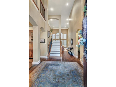 WOW-WORTHY EXECUTIVE HOME with 4-Car Garage, Saltwater Pool  Spa on Sky Creek Ranch Golf Club in Texas - for sale on GolfHomes.com, golf home, golf lot